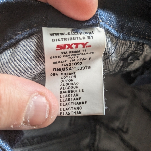 MISS SIXTY Vintage Y2k Women Jeans Size 25 Made In Italy 99% Cotton - Picture 8 of 12